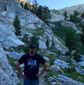 Some days you need a little mojo. Had to represent my friend Jimmy Herman with the Mojo shirt on the Ruby Crest Trail.